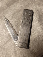 Canif Esso Ancien Inox