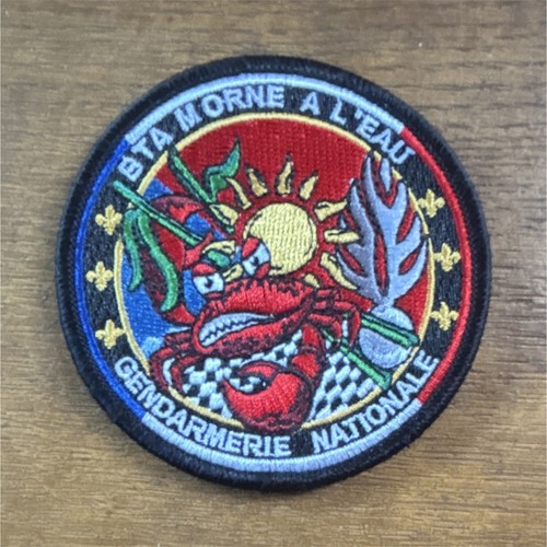 écusson brodé gendarmerie