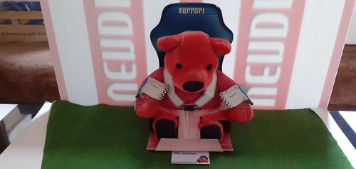 Rosso mascotte ferrari peluche - rosso,