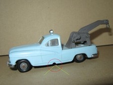 481H Vintage Norev Plastique 34 France Ford Vedette Dépanneuse 1:43 Bleu Clair