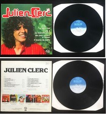 Disque 33 T vinyl Julien Clerc Ce n'est rien Elle a au fond des yeux etc...