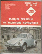 Manuel pratique de technique automobile Volkswagen Coccinelle 1200 1300 1302