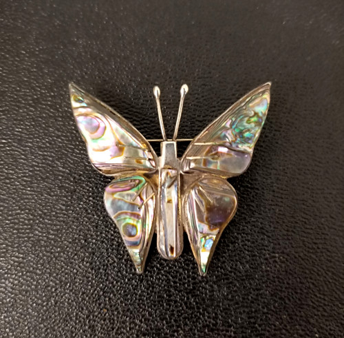 Ancienne broche papillon - ancienne,