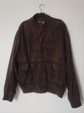Très Belle VESTE/ Blouson  en Daim Marro VERA PELLE . Taille  XXL (voir mesures)