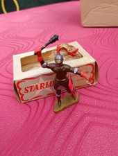 vintage Figurine  plastique starlux  Moyer âges  avec  une boite