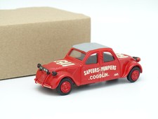 MVI Kit Monté 1/43 - Citroen 2CV Bicéphale Pompiers de Cogolin