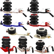 VEVOR Cric Pneumatique 2.5/3/5Tonnes 3 Boudins Gonflable Air Jack Auto Ascenseur