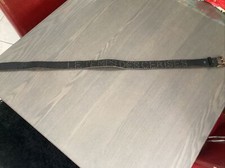 Ceinture LE TEMPS DES CERISES taille 85 cuir noir clouté