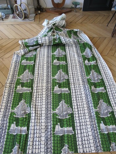 Tissu vintage boussac - vintage,