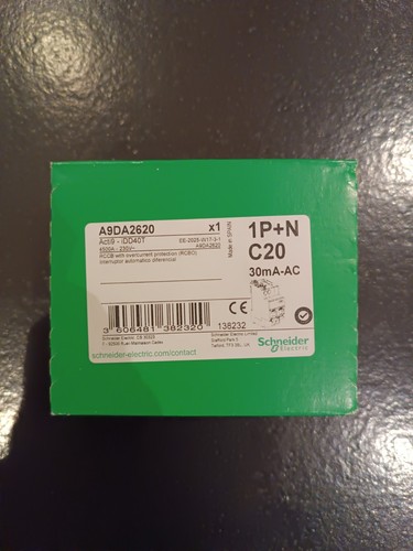 Disjoncteur differentiel 20a - differentiel,