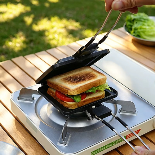 Poêle sandwich pliable acier - sandwich,