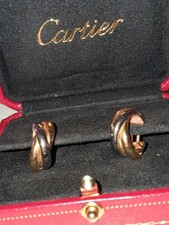 Boucles d'oreilles CARTIER "TRINITY" TROIS OR  18 K  : 80083231