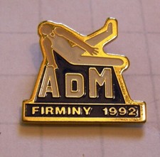 PIN ADM FIRMINY GYMNASTIQUE CHEVAL D'ARCON POMMEL HORSE 1992