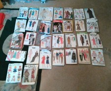Lot 30 Vintage Sewing Patterns