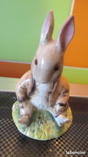 Figurine benjamin bunny lapin - figurine,