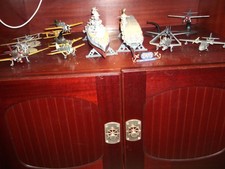 US NAVY AVANT GUERRE navires et aeronefs maquettes plastique