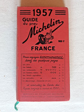 GUIDE ROUGE MICHELIN FRANCE 1957