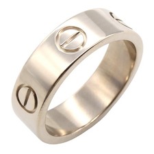 Bague CARTIER Love en or blanc