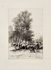 Estampe de JACQUE Charles