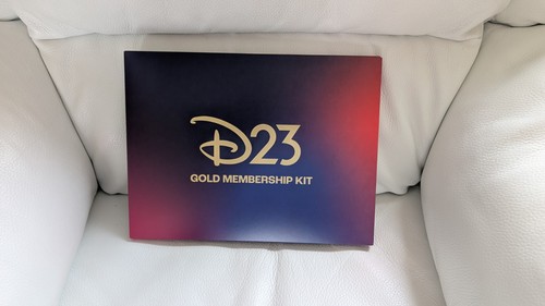 Coffret gold member disney - gold, d23