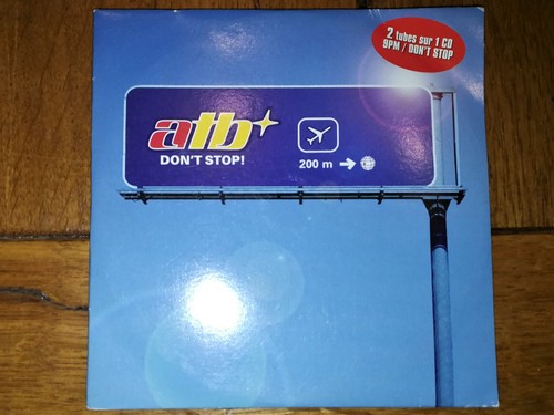 Atb don stop cd single - don't,