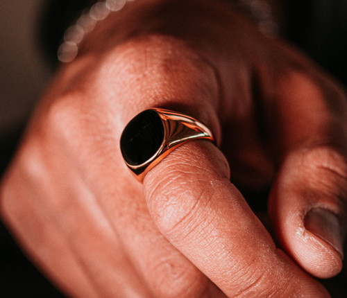 Bague chevalière pour - bague,