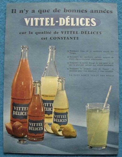 Publicité papier boissons - papier,