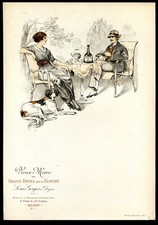 ancien menu Dijon Grand Hôtel