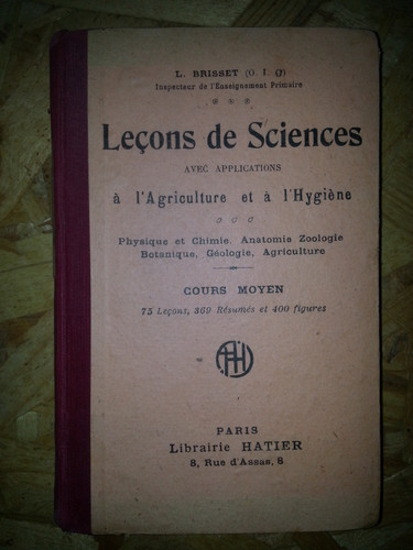 Leçons sciences - leçons,