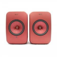 (US Duty Free) haut-parleurs Hi-Fi sans fil KEF LSX ROUGE, fonctionnement con...