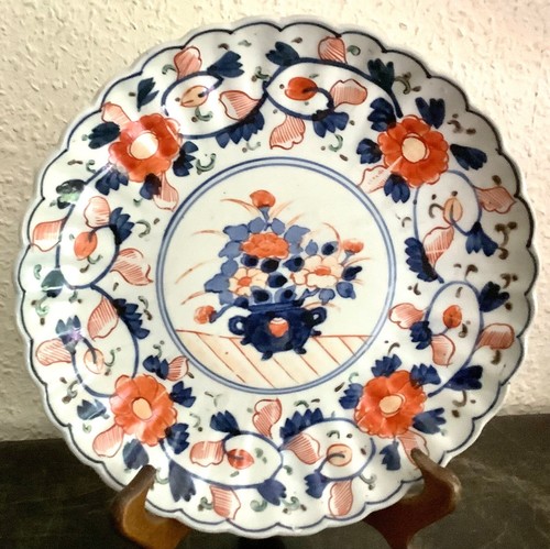 Antique imari porcelain plate - antique,