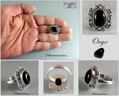 Tres jolie bague argent - tres,