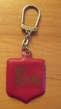 porte clé vintage journal