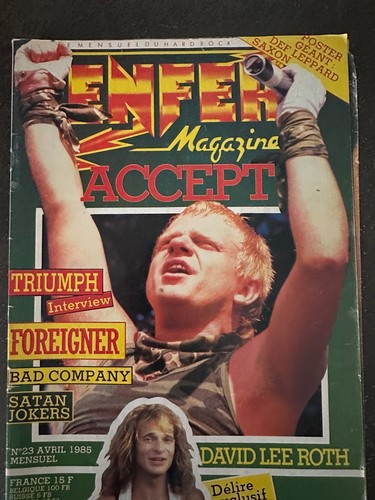 Enfer magazine accept - magazine,