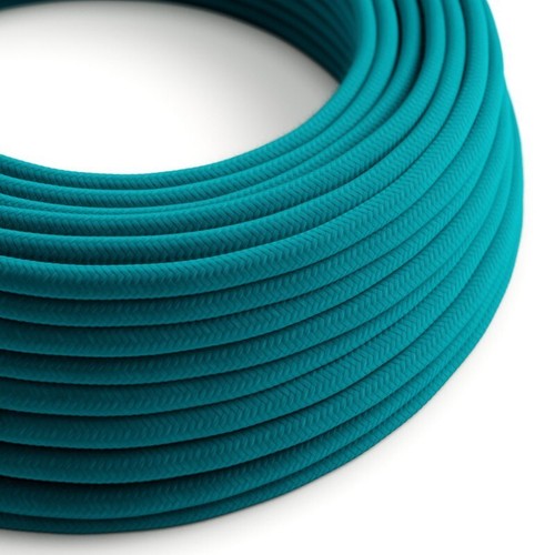 Câble textile rond - , coton