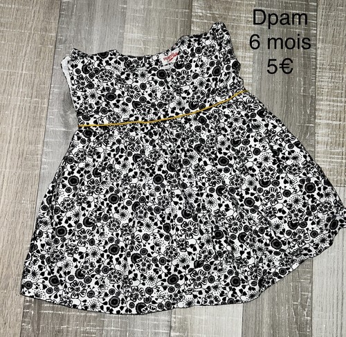 Dpam mois fille - 6, robe