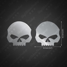 2 stickers HARLEY 6.5 cm