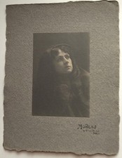 photographie René MOREAU Paris Artiste Comédienne environ 1920 photo