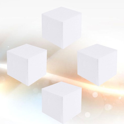 6pcs craft cube carré - craft, mousse