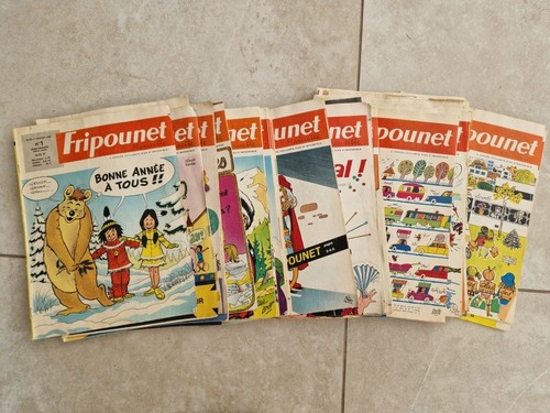 Lot revues fripounet - de,