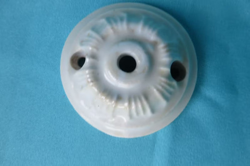 Ancienne rosace porcelaine - rosace, en