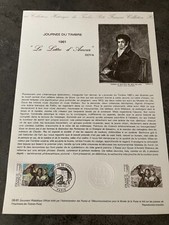 TIMBRE PLANCHE PREMIER JOUR N°6-81 LA LETTRE D'AMOUR GOYA   B24