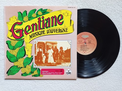 33t gentiane musique - lp, "musique