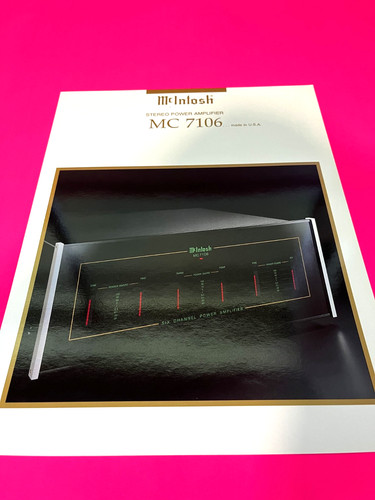 Mcintosh mc7106 brochure in - mc7106,