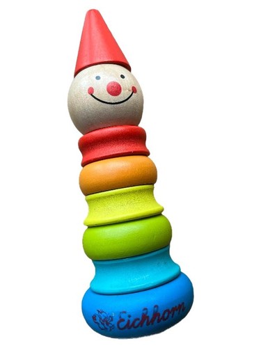 Eichhorn jeu empilage clown - d'empilage,