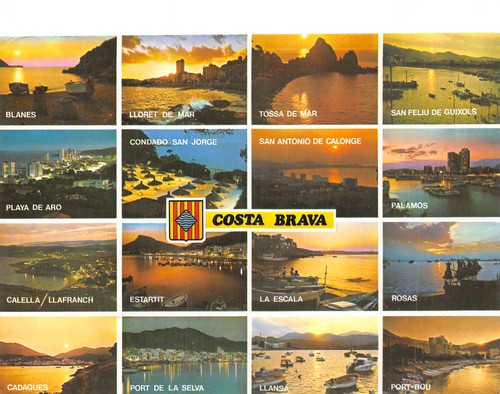 Espagne costa brava - espagne,