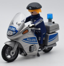 Ensemble de police de patrouille de moto flic Playmobil avec figurine....
