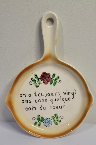 Poêlon porcelaine décoration - poêlon,