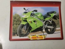 Carte Fiche Moto Passion Édition Atlas Kawasaki Ninja ZX-9R