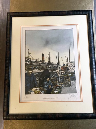 Loustal 1990 estampe - loustal,